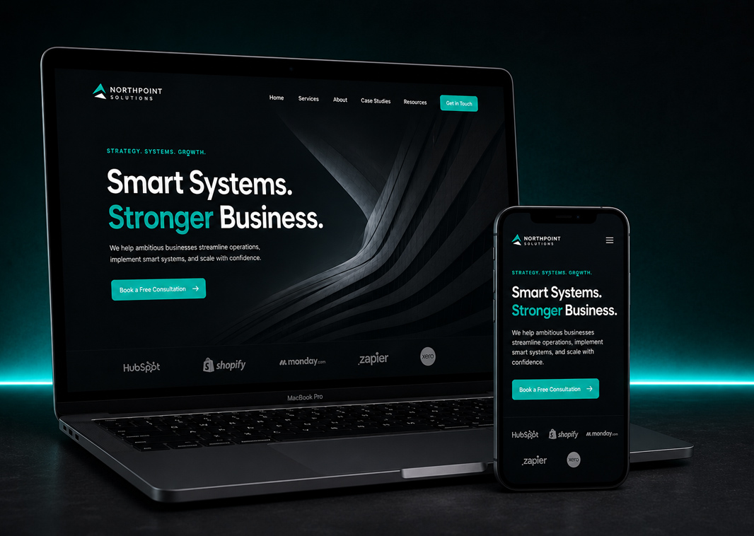 Example website we built
